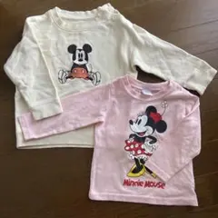 長袖カットソー トレーナー　2枚セット 中古