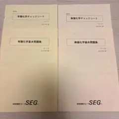 SEG 有機化学 無機化学 テキストのサムネイル