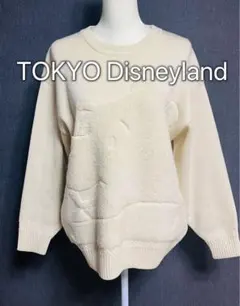 レア⭐︎ディズニーランド　Disney プーさん ビンテージ　ニット　希少