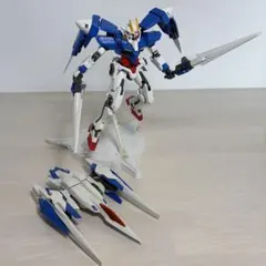 1/100 ダブルオーライザー 完成品 LED発光 アクションベース 3점 세트