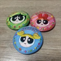 パワーパフガールズ ピンバッジ 3個セット