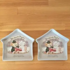 ウォームウィンターストーリータイム　スーベニアプレート　2枚セット
