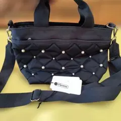 試着使用】ブラックLeSportsac MINI ディープシーパールミニ - メルカリ