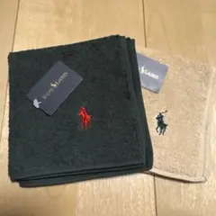 【未使用】Ralph Lauren タオルハンカチ 2枚セット