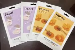 韓国　シートパック4枚セット　フェイスマスク
