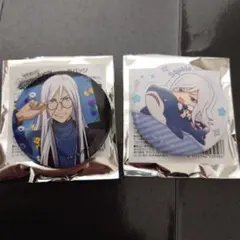 家庭教師ヒットマンREBORN!　スクアーロ　缶バッジ　ローソン