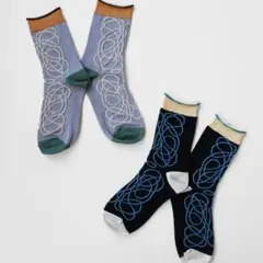 KIVISDOUキビスドウ ロープ２足組ソックス 靴下 レディース 新品 春夏