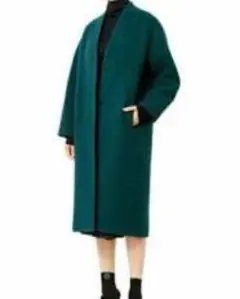 ロングコート　ルシェルブルー