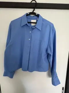 JW ANDERSON × UNIQLO 青 長袖シャツ M