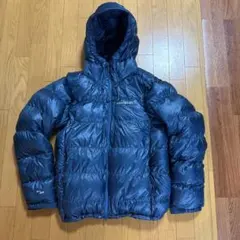 モンベル アルパインダウン パーカ ブルーグリーン L