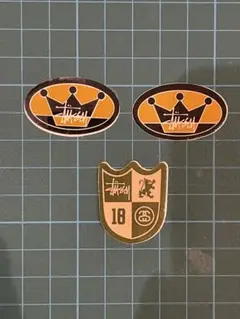 Stussy ステッカー 3枚セット
