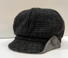 セール キャスケット レディース グレー系チェック