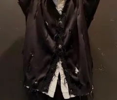 ダメージカーディガン