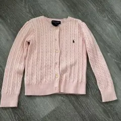 Ralph Lauren ピンク カーディガン 3/3T