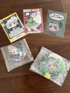 東方project 魂魄霊夢アクリルスタンド 缶バッジ　5点セット