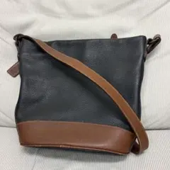 【COACH】オールドコーチ レザー ショルダーバッグ バイカラー コーチのサムネイル