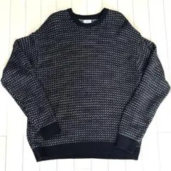 【9月最終価格・美品】coen バーズアイニット S ブラック