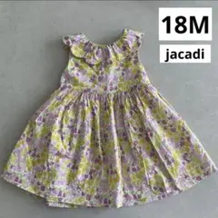 【美品】ジャカディ リバティ ノースリーブ ワンピース 18M 81㎝のサムネイル