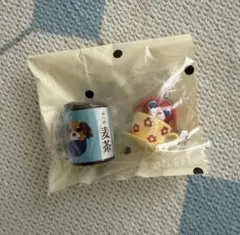 お茶犬　紅茶犬　ムハ　アール　コインシリンダー　ガチャガチャ