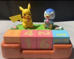 ポケットモンスター プレミアム万年カレンダー　ピカチュウ　ポッチャマ