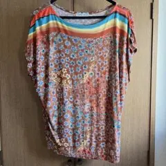 超美品★ツモリチサト　ネコ　半袖Tシャツ　サイズ２のサムネイル