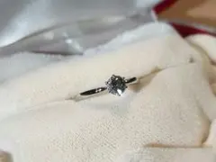 極美品】銀座ダイヤモンドシライシ 婚約指輪 0.315ct 鑑定書付 9号 