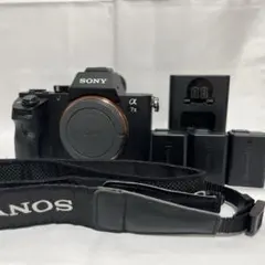 【美品】SONY α7Ⅱ ストラップ バッテリー3個 充電器付属のサムネイル