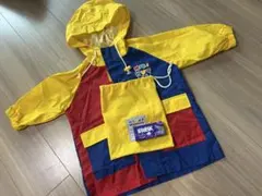 ミキハウス レインコート　カッパ　90cm