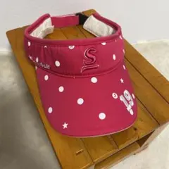 Srixon スリクソン 水玉模様 バイザー フリーサイズ