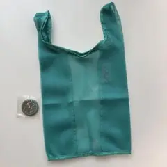 ★新品未使用　メッシュ エコバッグ ティガー 缶バッジ付き