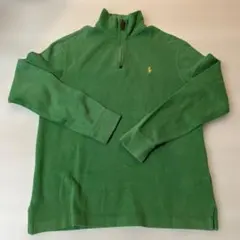 Polo Ralph Lauren ハーフジップセーター M 緑