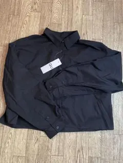 GU ブラック 長袖シャツ XL