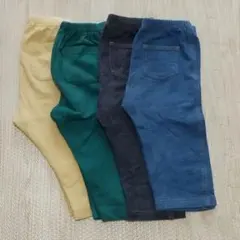 ユニクロ 七分丈 レギンス 4枚セット 100