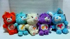 ケアベア　ケアベアカズンズ　ソフトMC 　ボールチェーン付き　5個セット