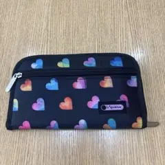 LeSportsac ハート柄 キルティング ポーチ - メルカリ