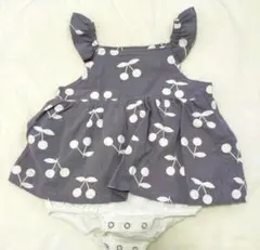 さくらんぼ ワンピース　ベビー服 チェリー