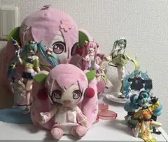 初音ミク 桜ミク フィギュア ぬいぐるみ アクスタ セット