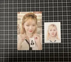 twiceジョンヨンちゃん2023シーグリトレカ&証明写真