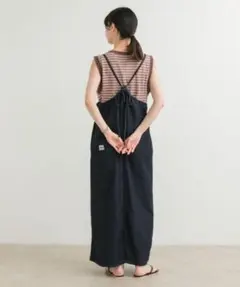 アーバンリサーチドアーズ × Lee デニムキャミワンピース ワンウォッシュ