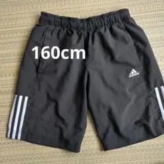 adidas 160cm ハーフパンツ ブラック