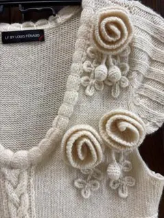 【美品】LF BY LOUIS FÉRAUD ノースリーブニット