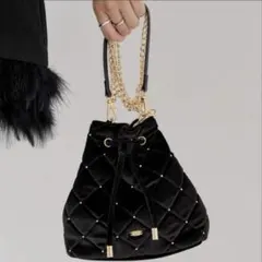 チコ　バッグ　アソート巾着バッグ　ドット柄　パーティバッグ