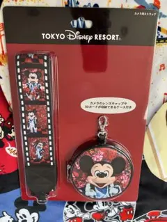 ミッキーマウス　カメラストラップ　実写