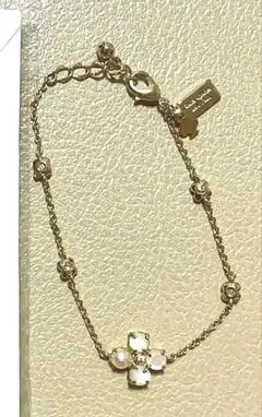 ケイト♠️スペード　フラワーモチーフ　ブレスレット（訳あり）