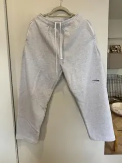 [CAHLUMN] ホワイトSサイズ スウェットパンツ