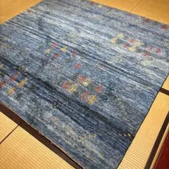 花柄ウールラグ 約200x300cm 花柄ウールラグ 約200x300cm - メルカリ