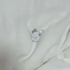 ガチャガチャ サンリオ ポチャッコ めじるし アクセサリーふわふわスノー