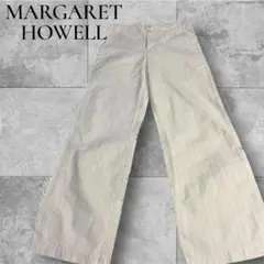 マーガレットハウエル　MARGARET HOWELL ピンストライプ　パンツのサムネイル