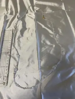 【手作り】ビーズのネックレスno1