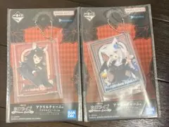 ホロライブ一番くじ　アクリルチャーム　白上フブキ　大神ミオ